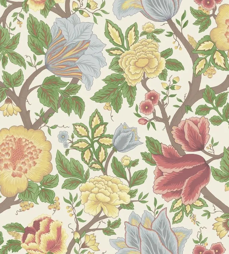 Cole & Son Wallpaper 116/4013.CS Midsummer Bloom Ch/Rge/Lf