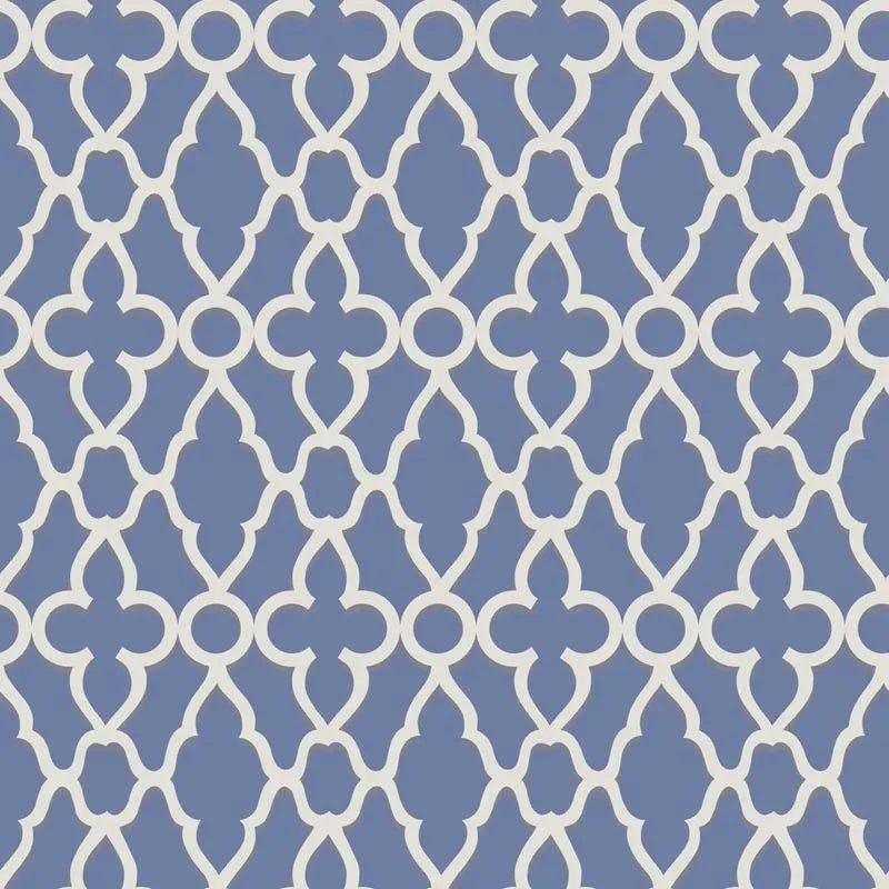 Cole & Son Wallpaper 116/6021.CS Treillage White/Hyacinth