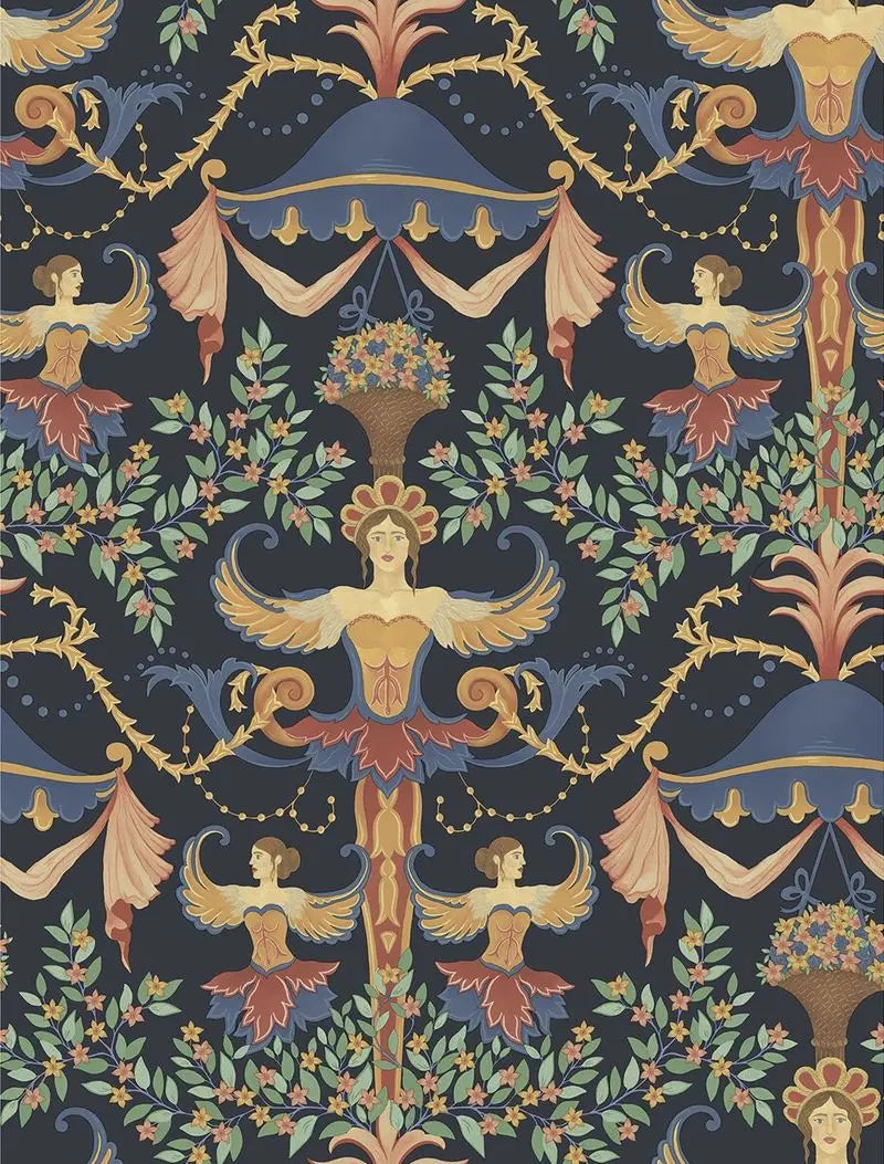 Cole & Son Wallpaper 118/12027.CS Chamber Angels DRd&Mgd/I