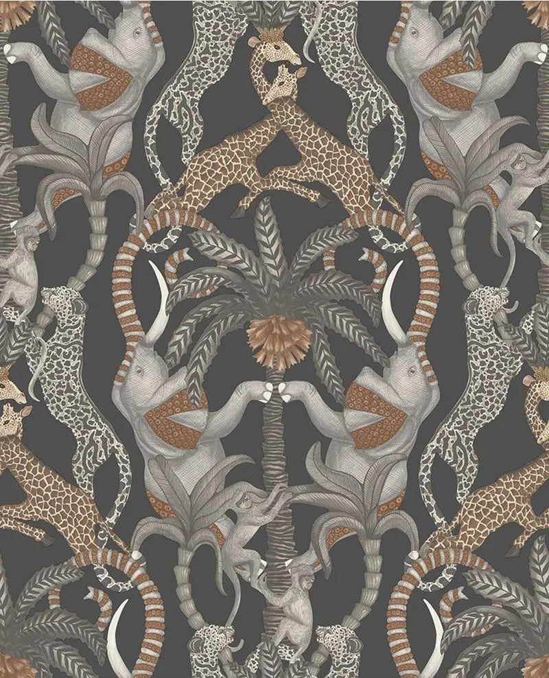 Cole & Son Wallpaper 119/2009.CS Safari Totem Gngr&Tp/Chrcl