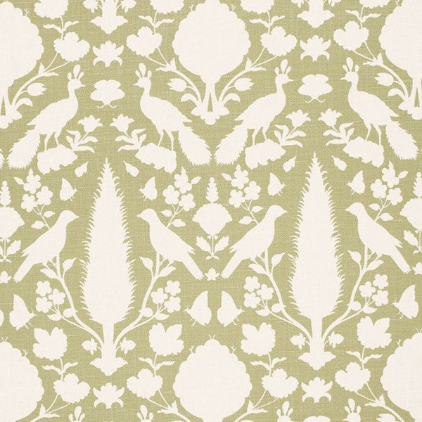 Schumacher Fabric 173560 Chenonceau Sage