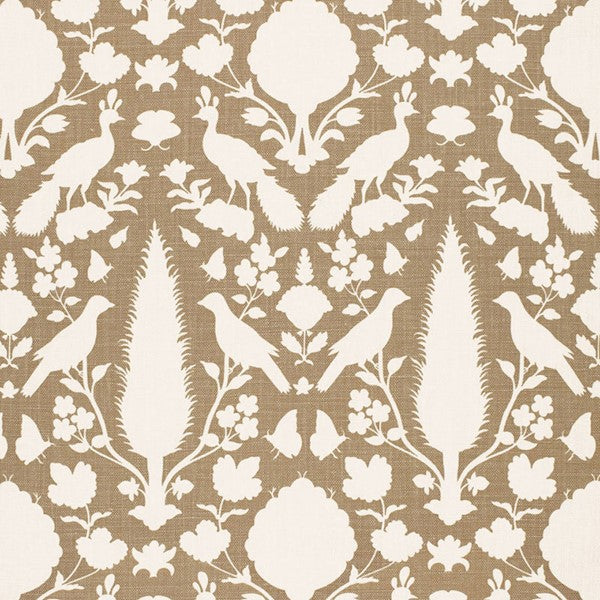 Schumacher Fabric 173561 Chenonceau Fawn