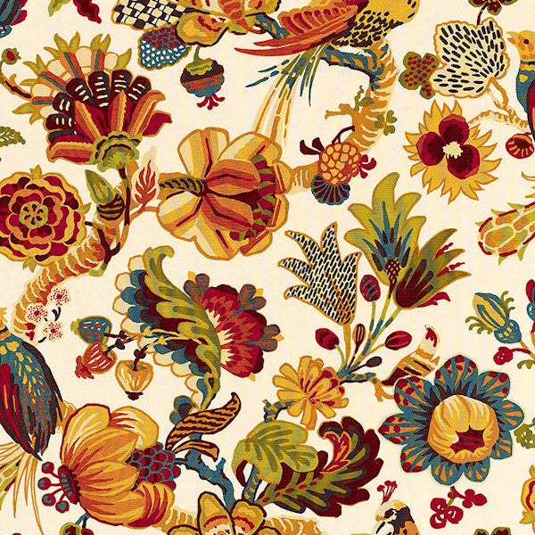 Schumacher Fabric 173820 Cambourne Honey