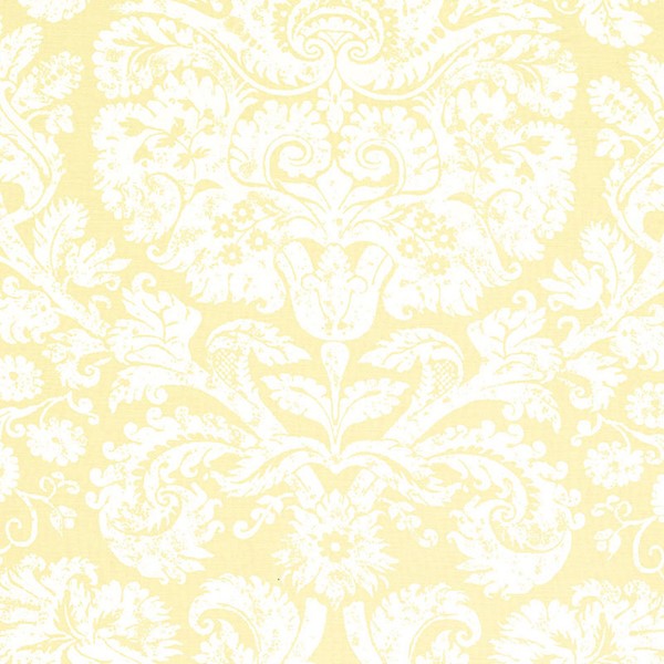 Schumacher Fabric 174130 Barresa Damask Maize