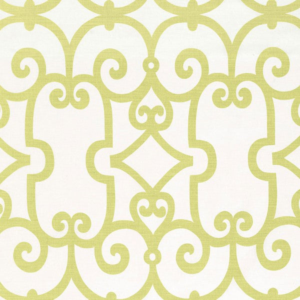 Schumacher Fabric 174150 Manor Gate Aloe