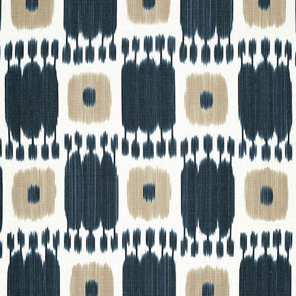 Schumacher Fabric 174402 Kandira Indigo