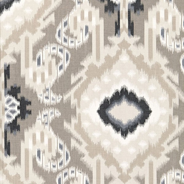 Schumacher Fabric 174981 Kiribati Ikat Print Linen