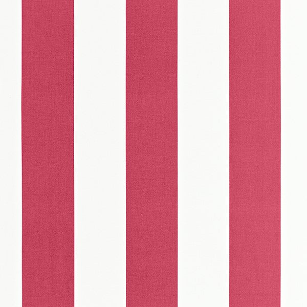 Schumacher Fabric 175243 Geyer Stripe Apple