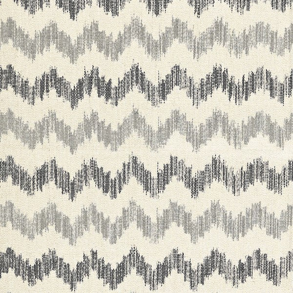 Schumacher Fabric 175311 Sierra Ikat Zinc