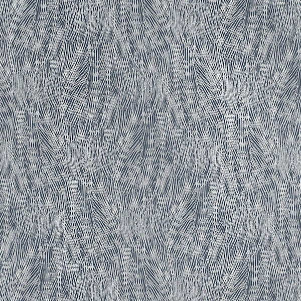 Schumacher Fabric 175351 Grand Cascade Indigo