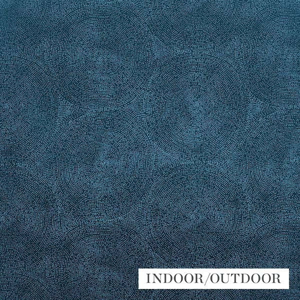 Schumacher Fabric 175880 Constellation Indoor/Outdoor Aegean