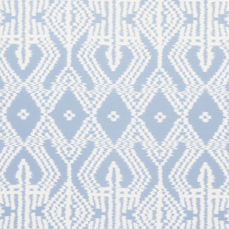 Schumacher Fabric 176096 Asaka Ikat Chambray