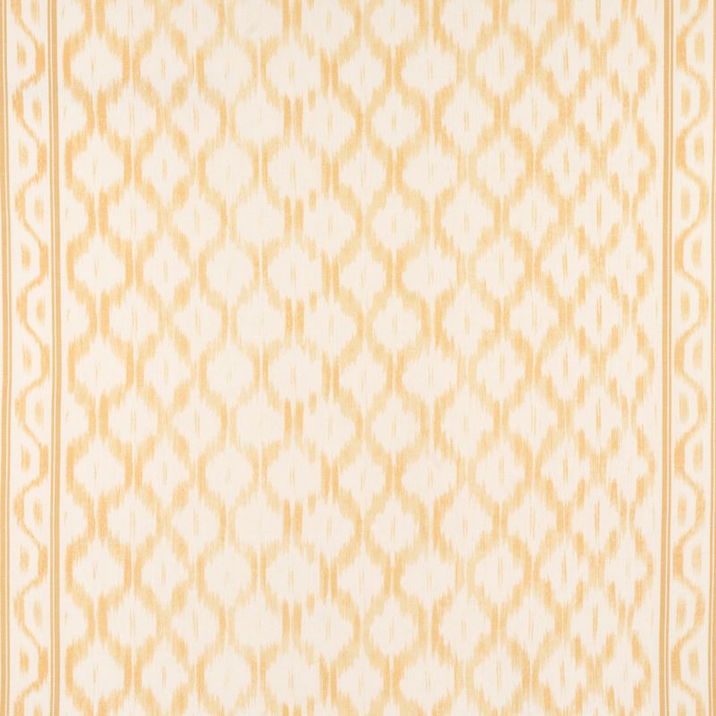 Schumacher Fabric 176505 Santa Monica Ikat Yellow