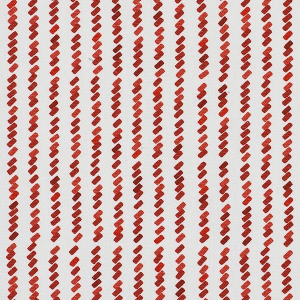 Schumacher Fabric 176540 Tic For Tac Red