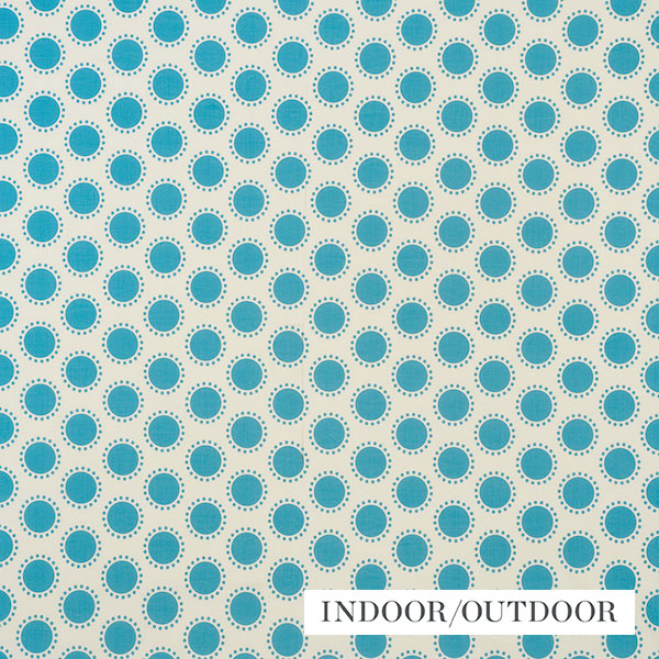 Schumacher Fabric 176631 Oompa II Aqua