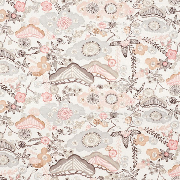 Schumacher Fabric 177012 Yume Blush