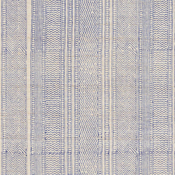 Schumacher Fabric 177181 Mohave Indigo