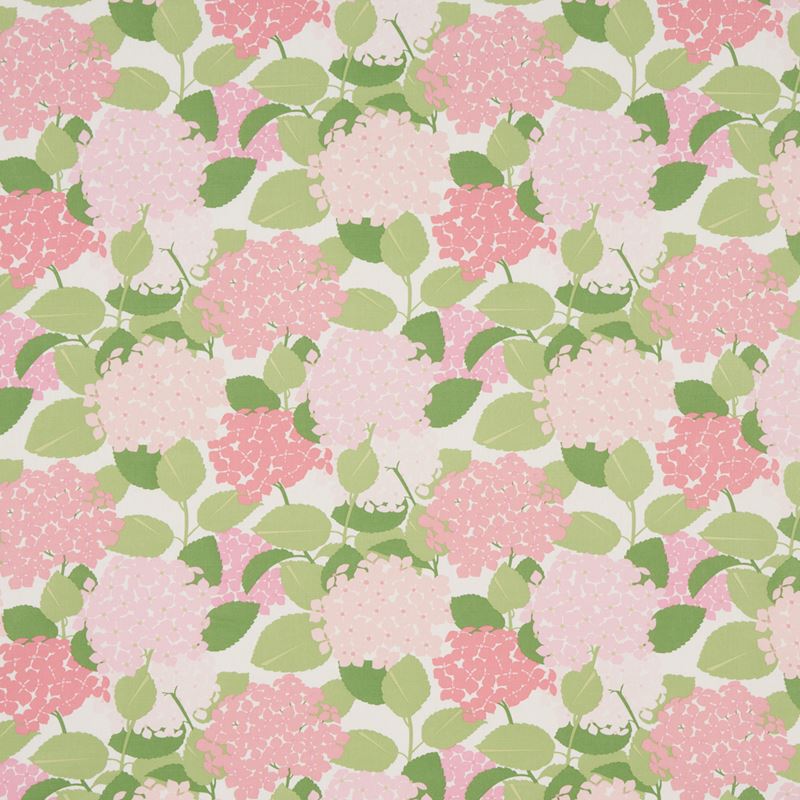 Schumacher Fabric 177585 Hydrangea Petal