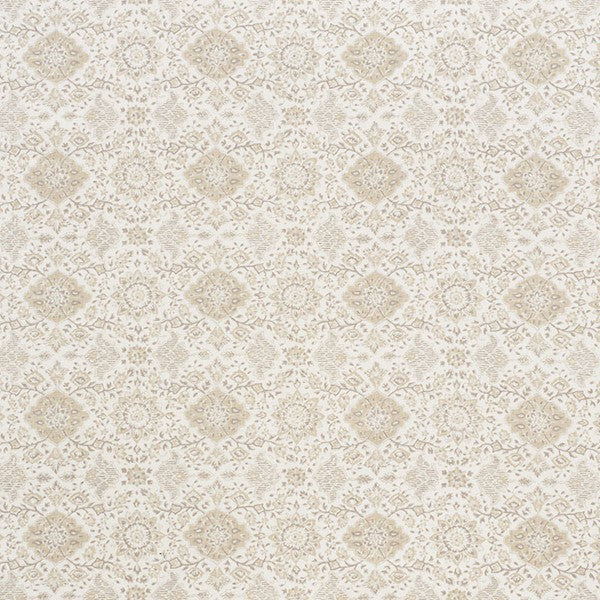 Schumacher Fabric 177621 Montecito Floral Neutral