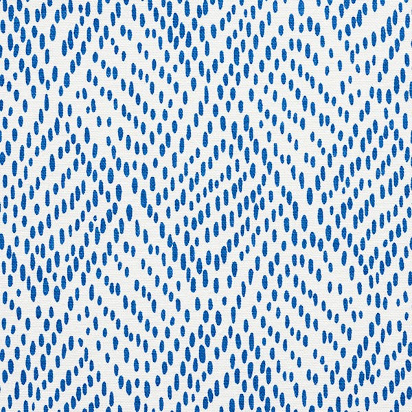 Schumacher Fabric 177763 Duma Diamond Blue