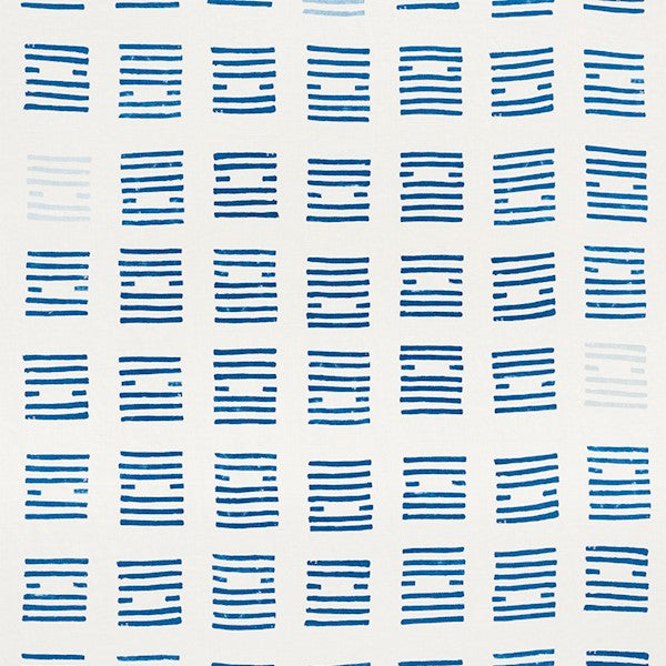 Schumacher Fabric 177880 Tiasquam Blue