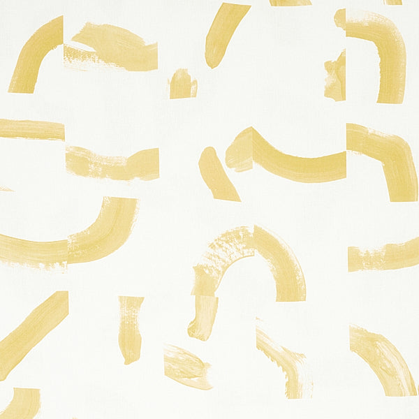 Schumacher Fabric 177895 Sepiessa Yellow