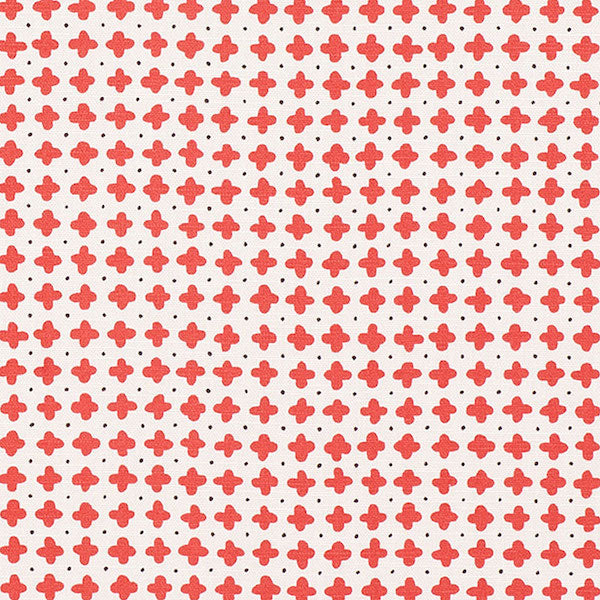 Schumacher Fabric 178241 Polka Red