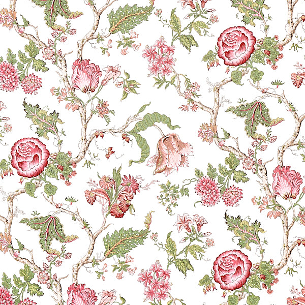 Schumacher Fabric 179651 Josephine Pink