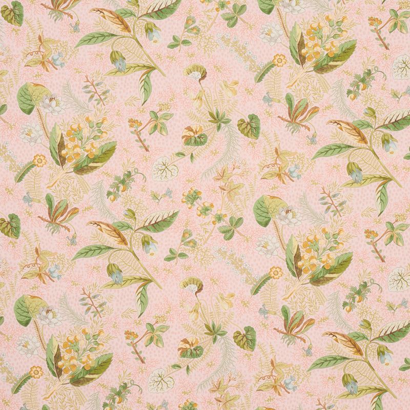 Schumacher Fabric 180092 Blackwell Linen Blush