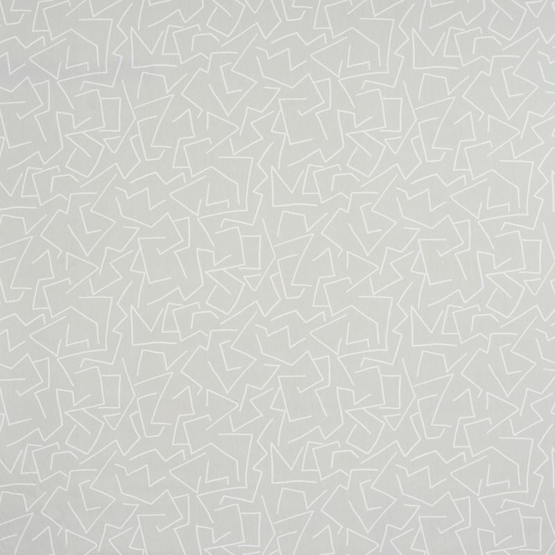 Schumacher Fabric 180411 Tangent Print Grey