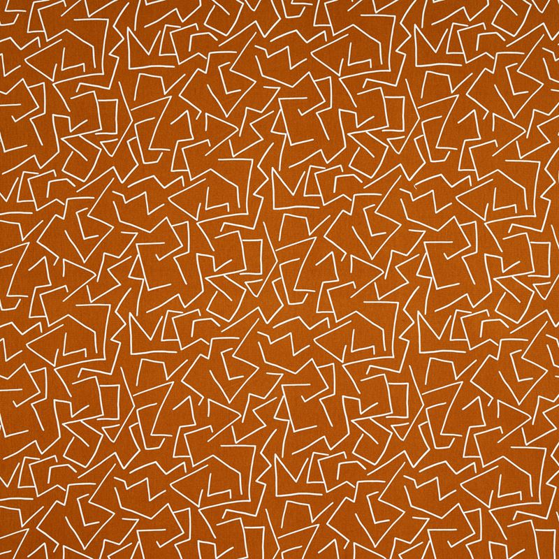 Schumacher Fabric 180412 Tangent Print Saffron