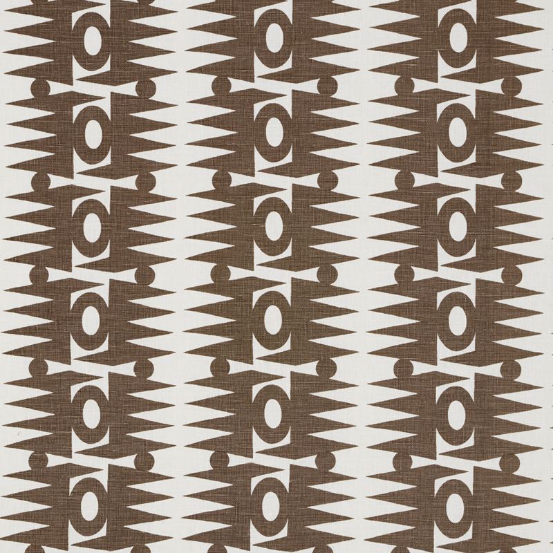 Schumacher Fabric 181522 Ra Brown