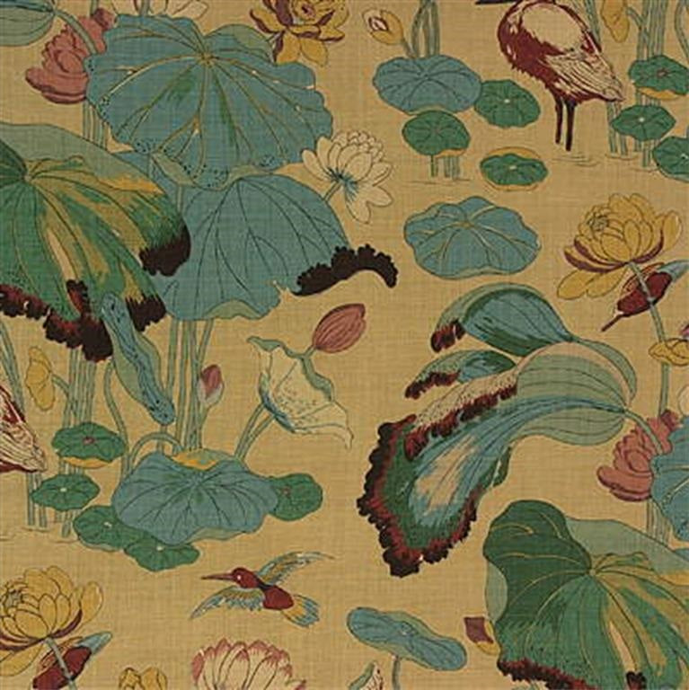 Lee Jofa Fabric 2002172.4 Nympheus Print Straw