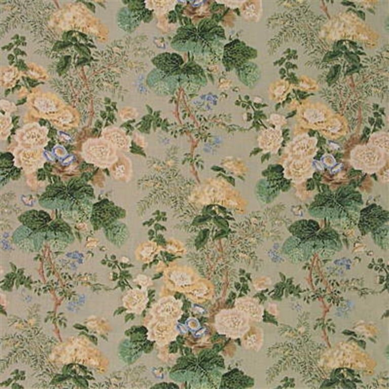 Lee Jofa Fabric 2005101.13 Hollyhock Hb Celadon