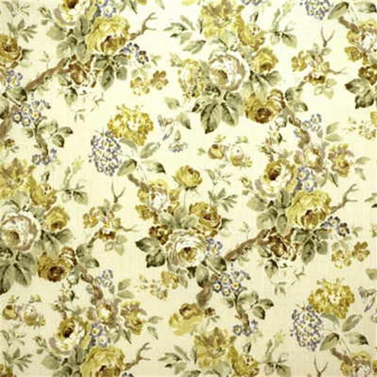 Lee Jofa Fabric 2007157.33 Garden Roses Lime/Leaf