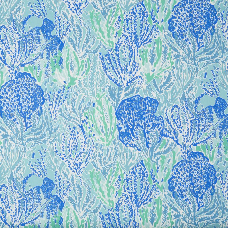 Lee Jofa Fabric 2016111.513 Let's Cha Cha Shorely Blue