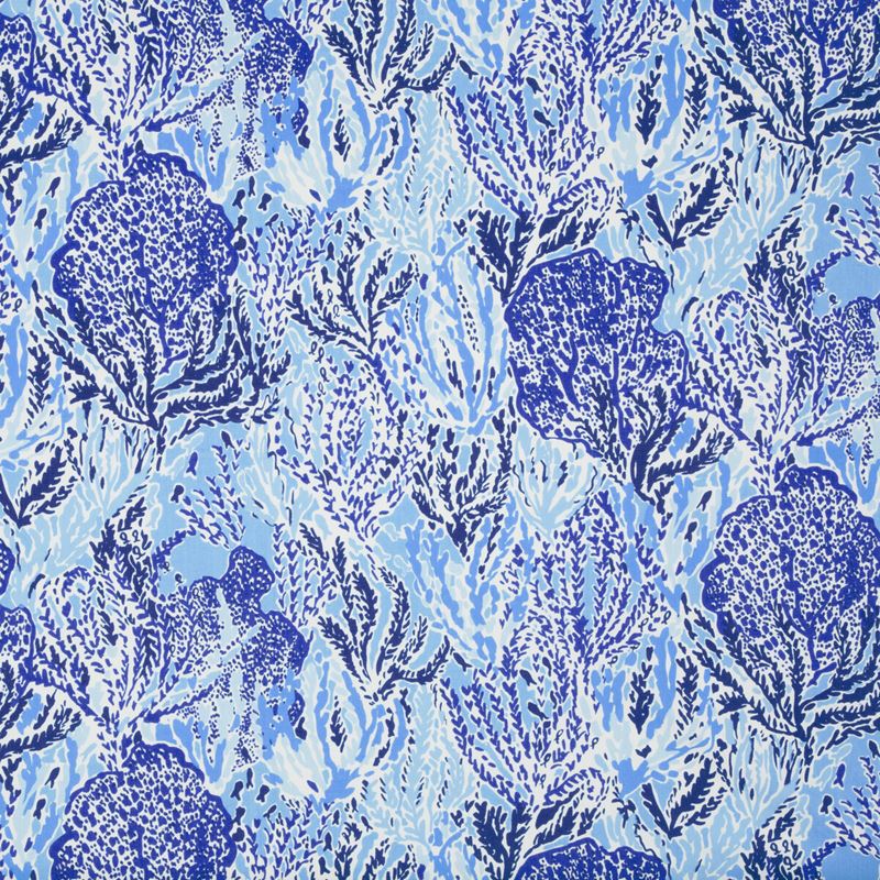 Lee Jofa Fabric 2016111.550 Let's Cha Cha Beach Blue