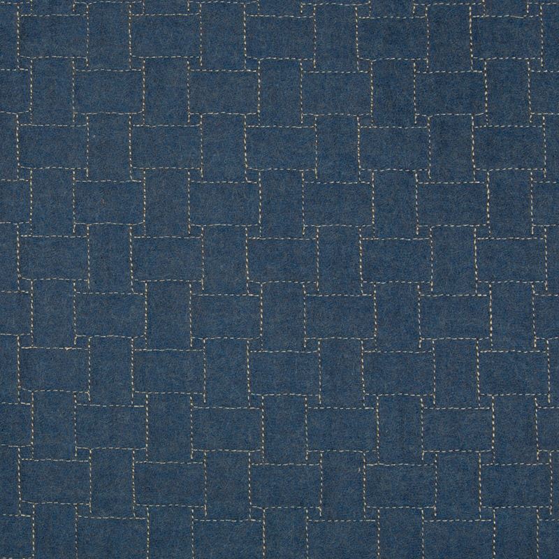 Lee Jofa Fabric 2017140.5 Epping Quilt Blue