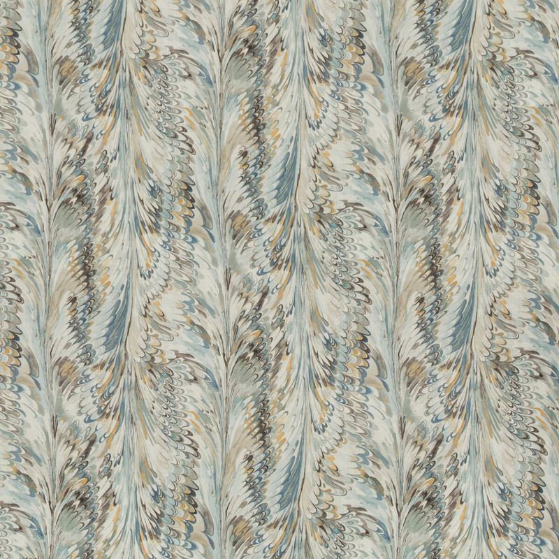 Lee Jofa Fabric 2019114.135 Taplow Print Sea Mist