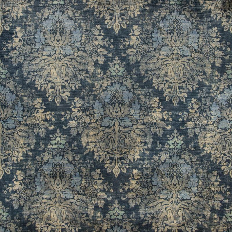 Lee Jofa Fabric 2019122.515 Alma Velvet Midnight