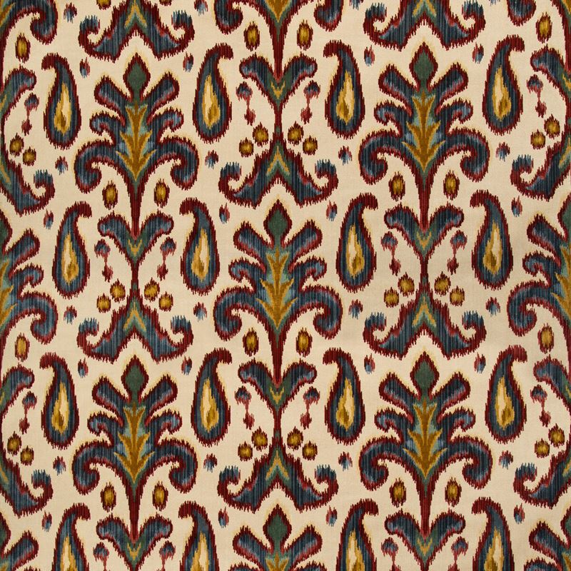 Lee Jofa Fabric 2019123.195 Bronwen Velvet Red/Blue