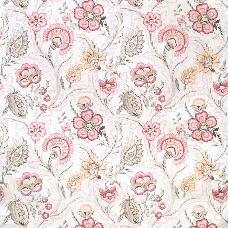 Lee Jofa Fabric 2020186.711 Wimberly Print Blush/Stone