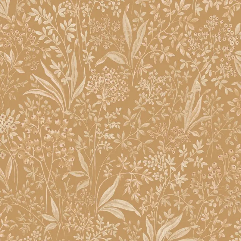 Schumacher Wallpaper 2022 Nocturne Parchment