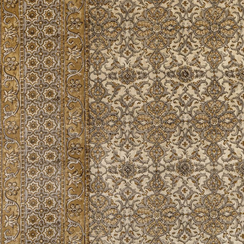 Lee Jofa Fabric 2022117.416 Palmer Print Gold