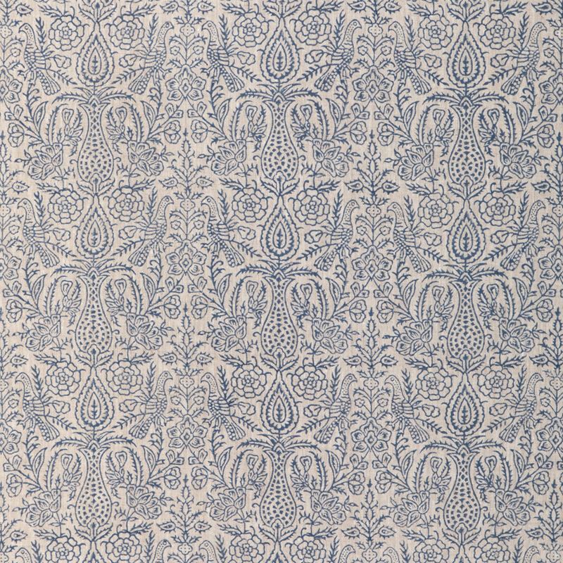 Lee Jofa Fabric 2023101.50 Haven Handblock Indigo