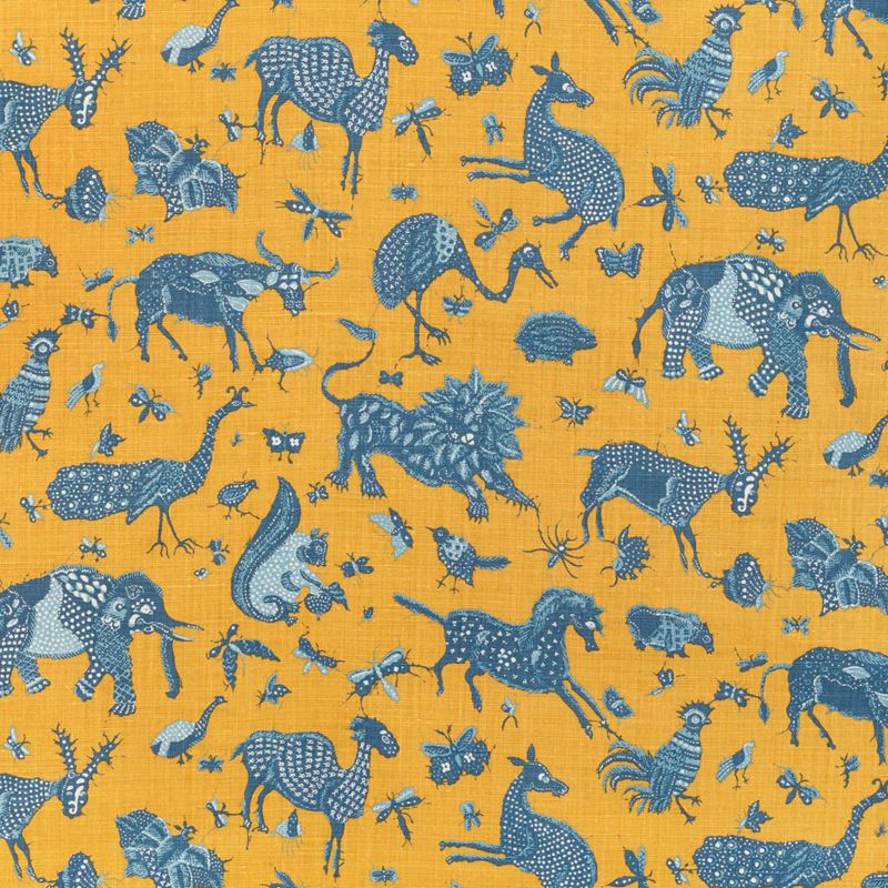 Lee Jofa Fabric 2023127.450 Java Jungle Linen Maize