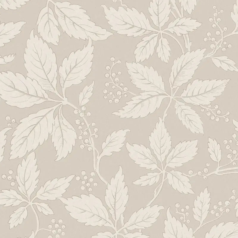 Schumacher Wallpaper 2028 Vildvin Stone