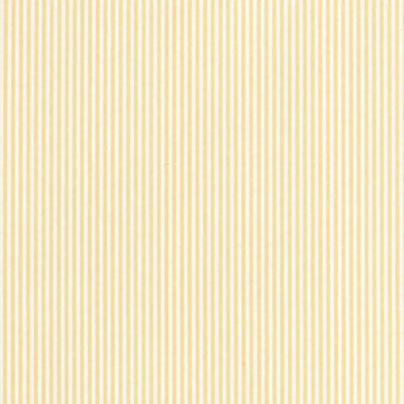 Schumacher Wallpaper 203792 Newport Stripe Maize