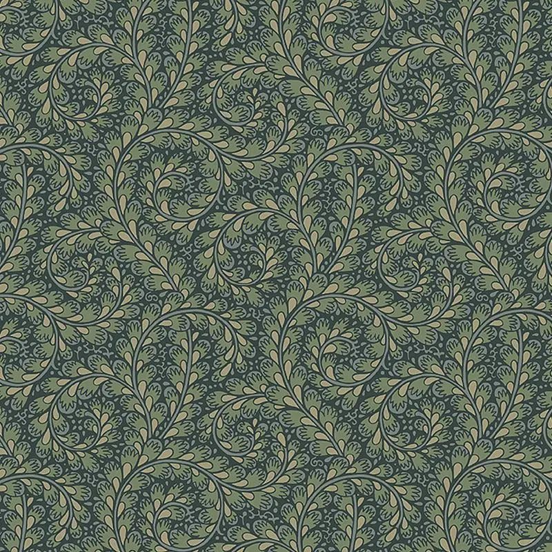 Schumacher Wallpaper 2258 Wild Ferns Spruce