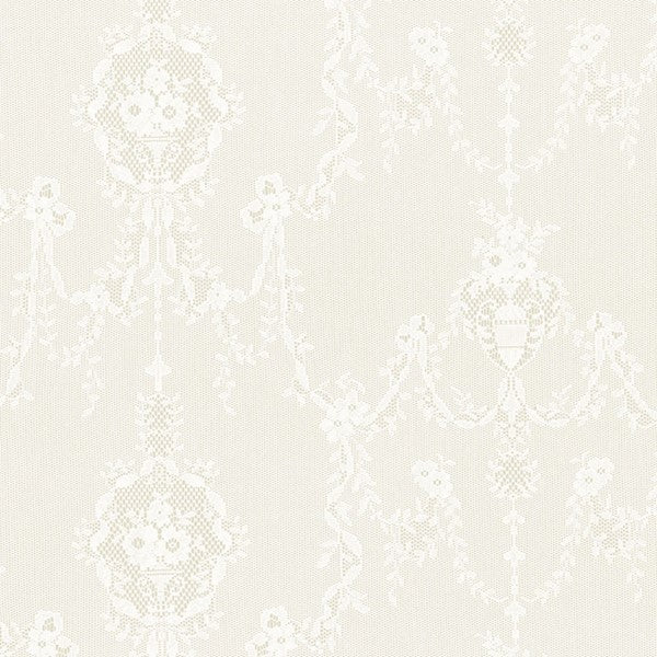 Schumacher Fabric 2609790 Stephanie's Lace Champagne